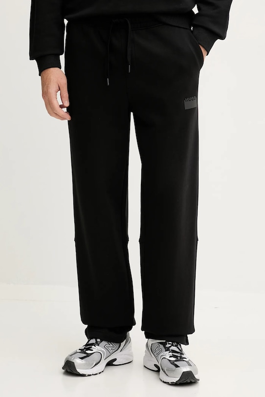 Хлопковые спортивные штаны Hugo, черный
Хлопковые спортивные штаны Hugo, черный