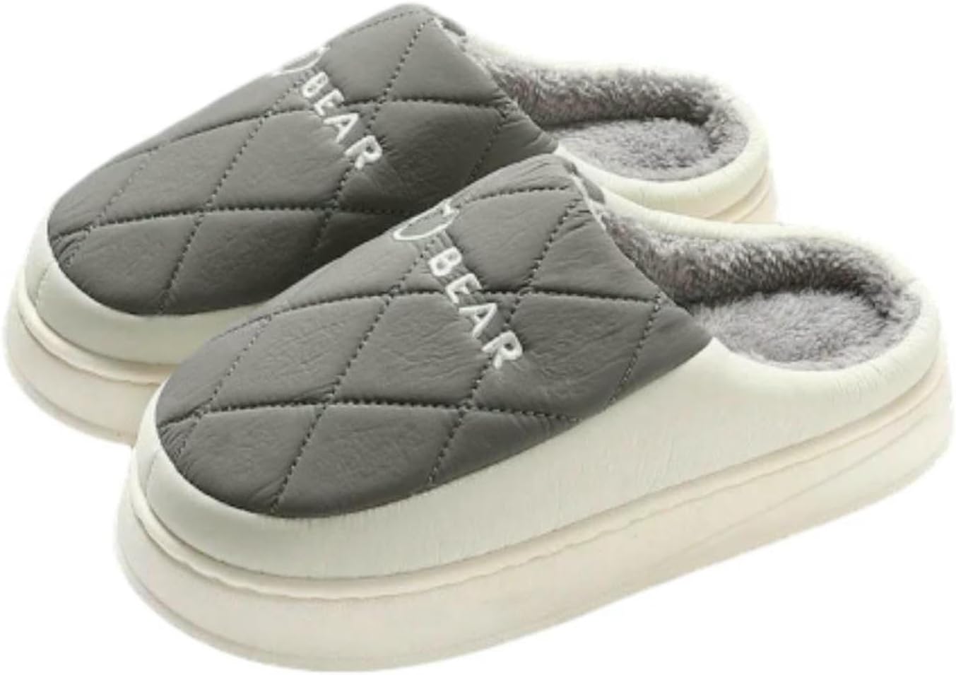 Мужские зимние классические водонепроницаемые плюшевые тапочки ZERAOKE, теплые для дома и улицы, с нескользящей толстой подошвой, серый
Мужские зимние классические водонепроницаемые плюшевые тапочки ZERAOKE, теплые для дома и улицы, с нескользящей толстой подошвой, серый