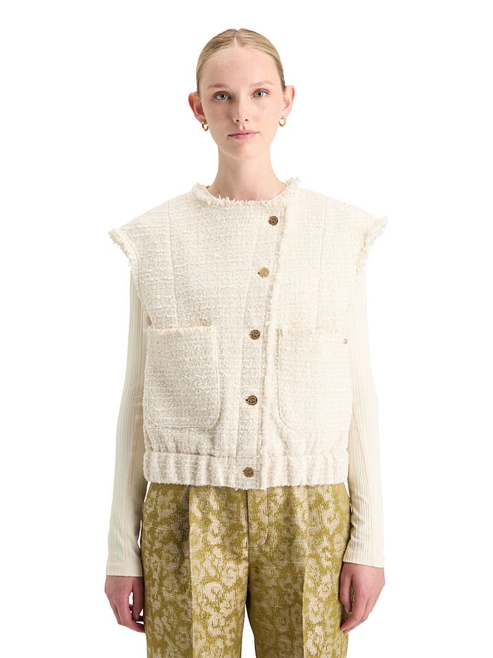 Жилет Scotch & Soda, кремовый
Жилет Scotch & Soda, кремовый