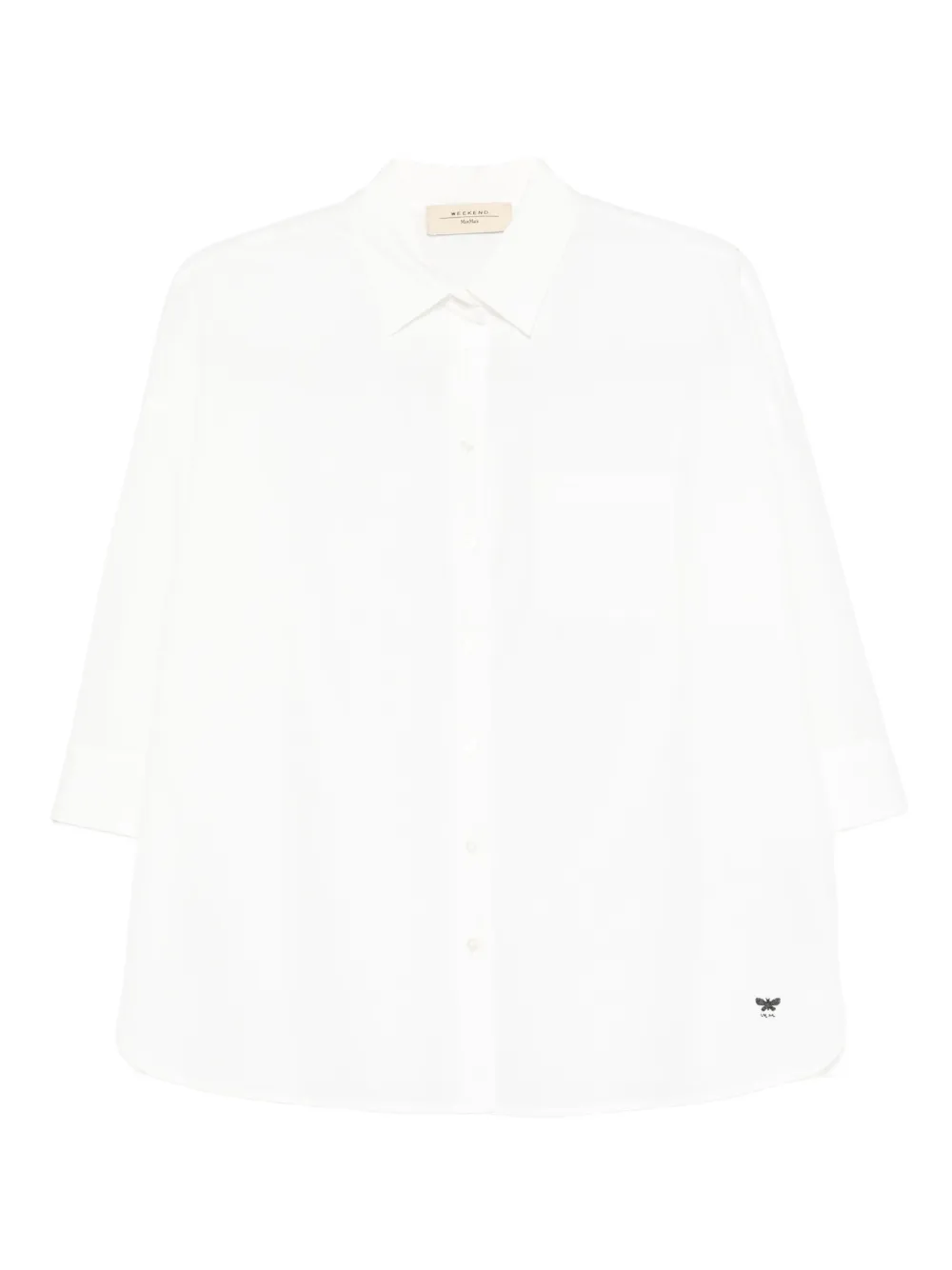 Рубашка с рукавом три четверти Weekend Max Mara, белый
Рубашка с рукавом три четверти Weekend Max Mara, белый