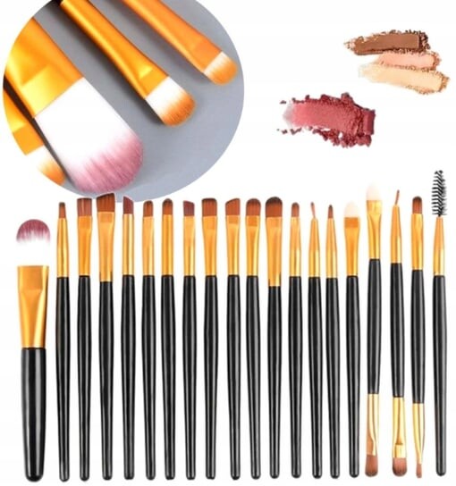 Набор профессиональных кистей для макияжа, 20 шт. Edibazzar
Набор профессиональных кистей для макияжа, 20 шт. Edibazzar