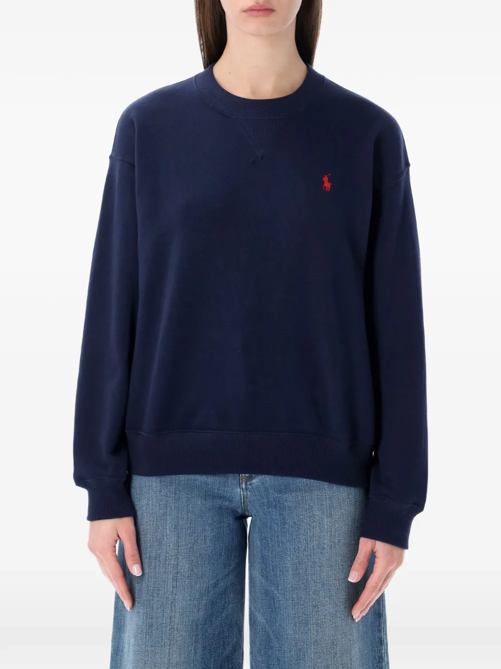 Свитшот с круглым вырезом Polo Ralph Lauren, синий
Свитшот с круглым вырезом Polo Ralph Lauren, синий
