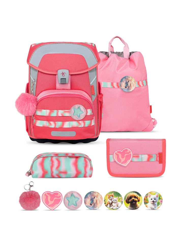 Премиальный школьный рюкзак Maxi Plus Aurora, 5 предметов Belmil
Премиальный школьный рюкзак Maxi Plus Aurora, 5 предметов Belmil