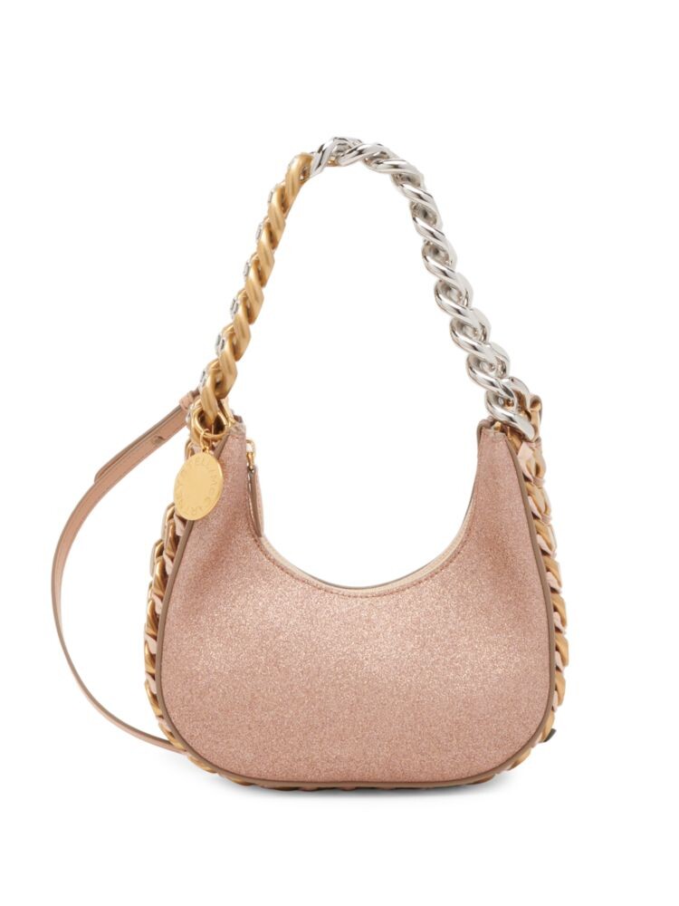 Сумка на плечо Frayme с блестками из искусственной кожи Stella Mccartney, розовый
Сумка на плечо Frayme с блестками из искусственной кожи Stella Mccartney, розовый