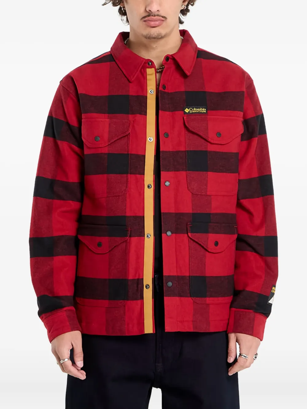 Рубашка-куртка Cascades в клетку с нагрудным карманом Columbia, красный
Рубашка-куртка Cascades в клетку с нагрудным карманом Columbia, красный