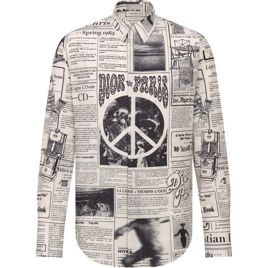 Рубашка мужская многоцветная Dior, цвет Multicolor 
Рубашка мужская многоцветная Dior, цвет Multicolor