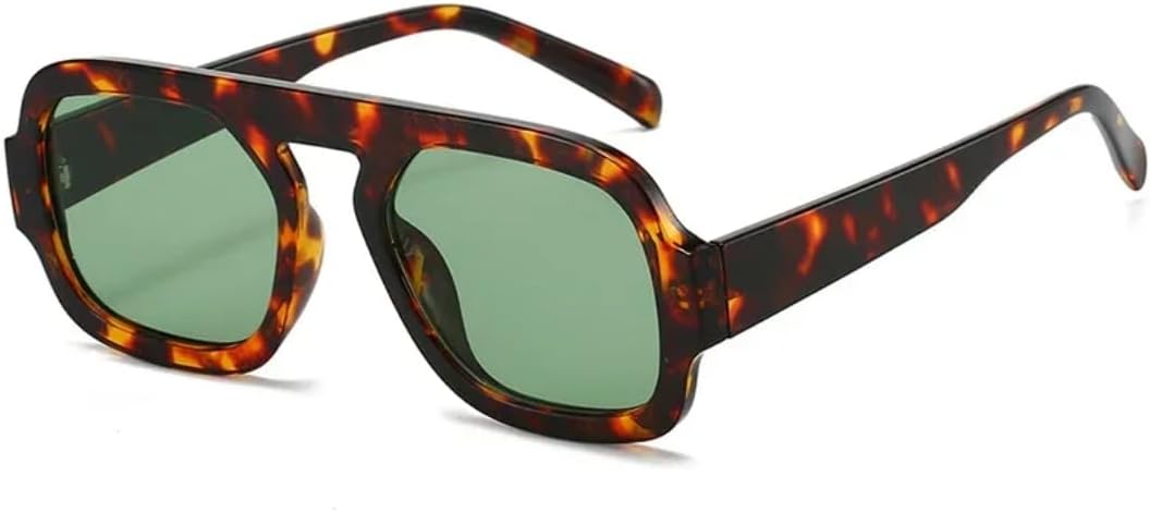 Солнцезащитные очки с защитой UV400 | Градиентная расцветка, панк, большая оправа | Для женщин и мужчин, для занятий спортом на открытом воздухе и вождения DSVIGF, Leopard Green
Солнцезащитные очки с защитой UV400 | Градиентная расцветка, панк, большая оправа | Для женщин и мужчин, для занятий спортом на открытом воздухе и вождения DSVIGF, Leopard Green