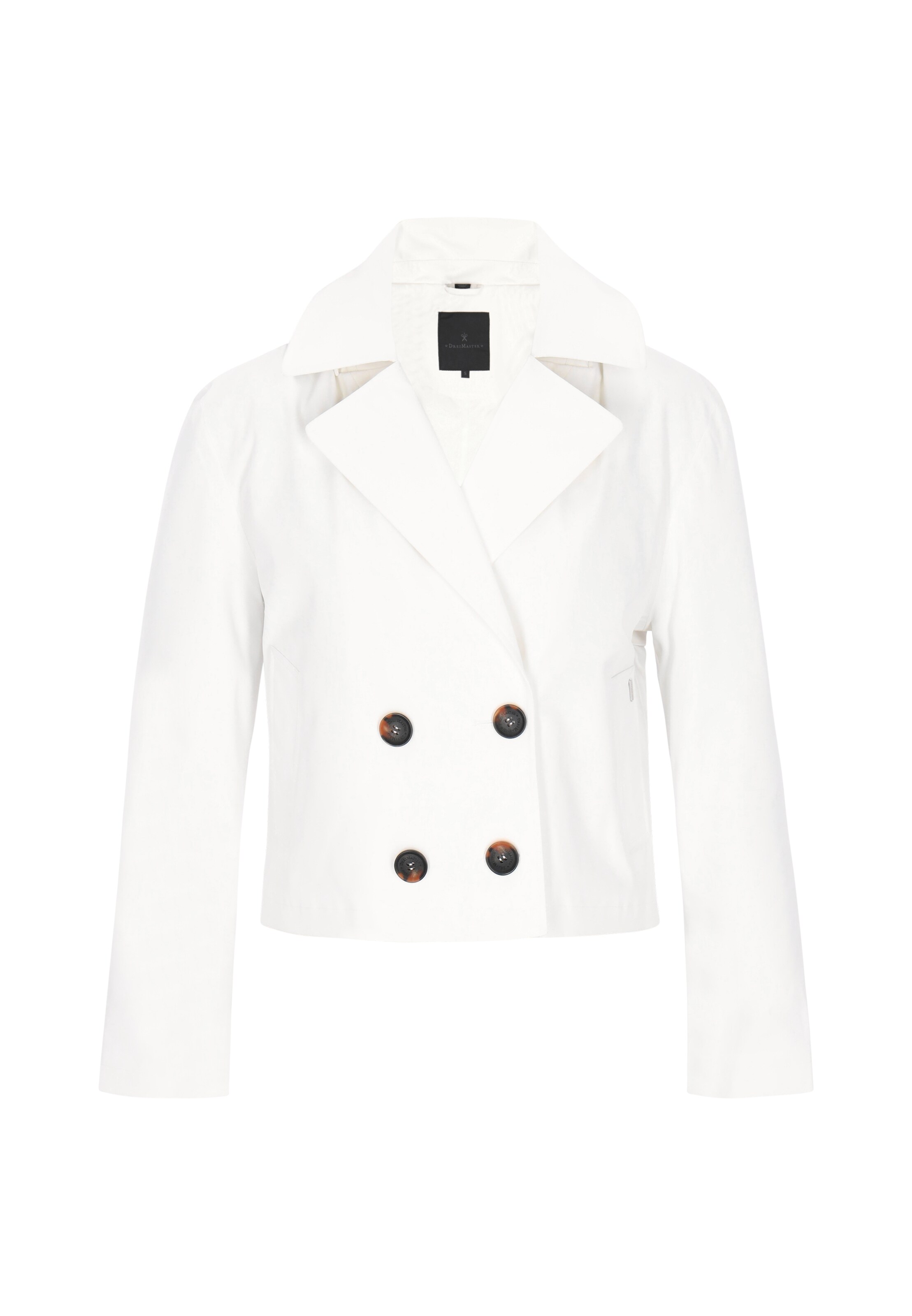 DreiMaster Klassik Межсезонное пальто в цвете Off White
DreiMaster Klassik Межсезонное пальто в цвете Off White