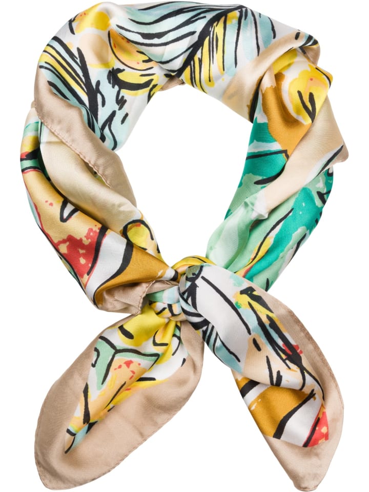 Шарф с принтом пальм в стиле поп-арт светло-коричневого цвета styleBREAKER
Шарф с принтом пальм в стиле поп-арт светло-коричневого цвета styleBREAKER