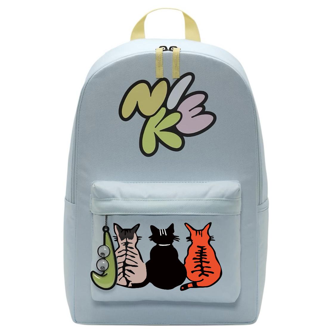 Nike Тканевый рюкзак женский ледниково-голубой и нежно-желтый и светло-лимонный, Cat back
Nike Тканевый рюкзак женский ледниково-голубой и нежно-желтый и светло-лимонный, Cat back