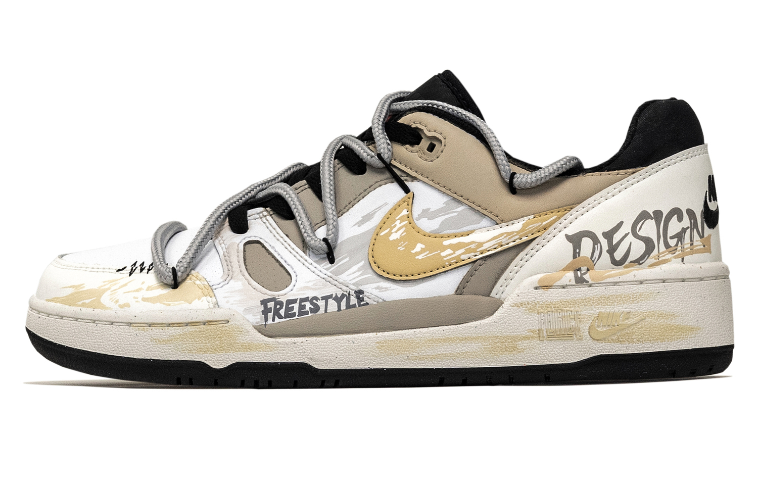 Full Force Great Journey West, Nomad Nightfall устойчивые к истиранию низкие скейтерские кроссовки мужские Nike, желтый/серый
Full Force Great Journey West, Nomad Nightfall устойчивые к истиранию низкие скейтерские кроссовки мужские Nike, желтый/серый