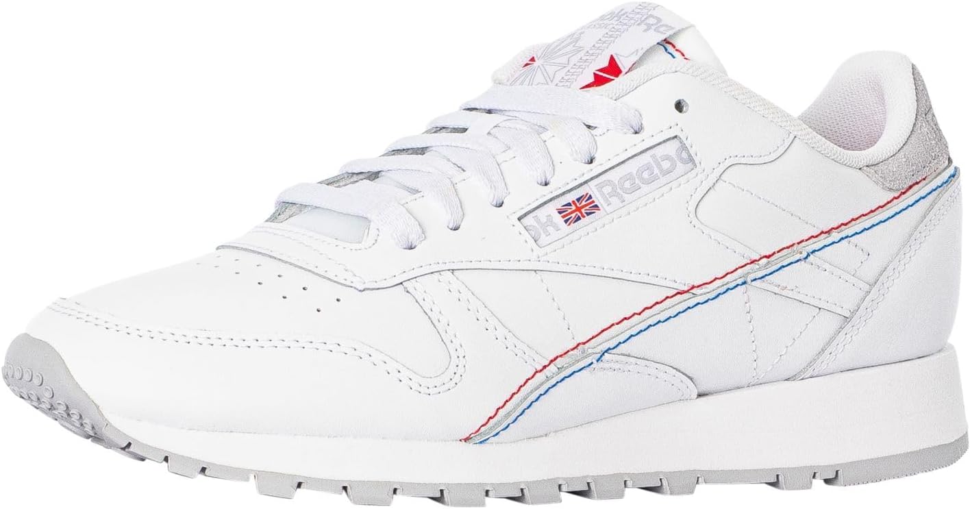 Классические кожаные кроссовки для взрослых, унисекс V1 Reebok, белый/синий
Классические кожаные кроссовки для взрослых, унисекс V1 Reebok, белый/синий