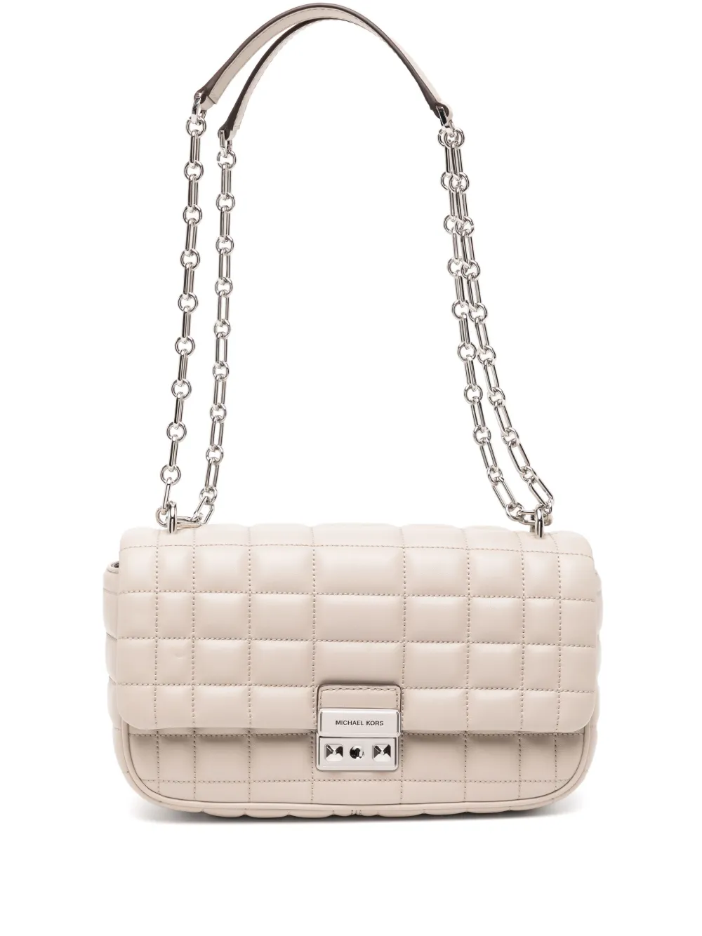 Большая сумка через плечо Tribeca MICHAEL KORS, нейтральный
Большая сумка через плечо Tribeca MICHAEL KORS, нейтральный