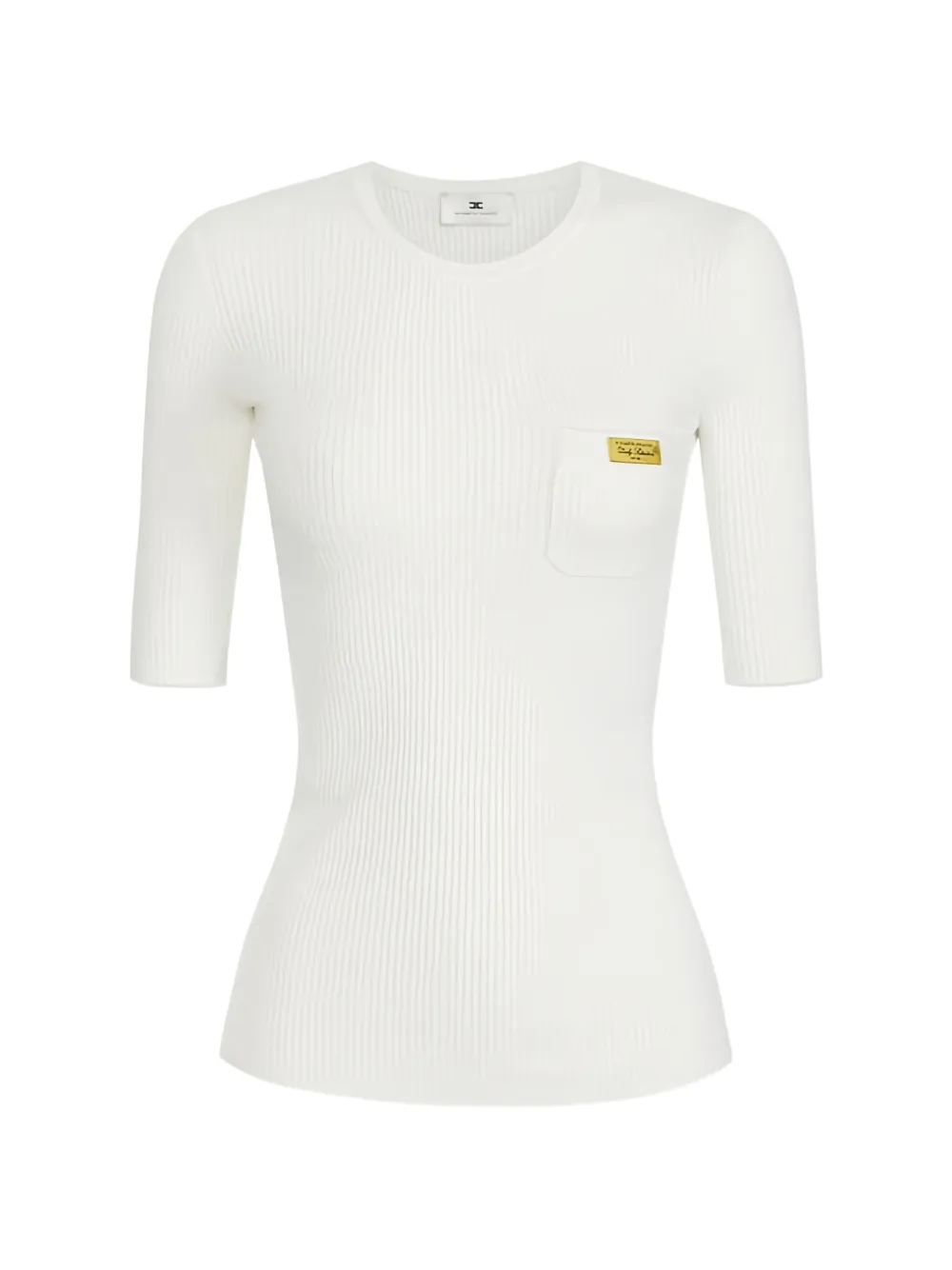 Топ с логотипом Elisabetta Franchi, белый
Топ с логотипом Elisabetta Franchi, белый