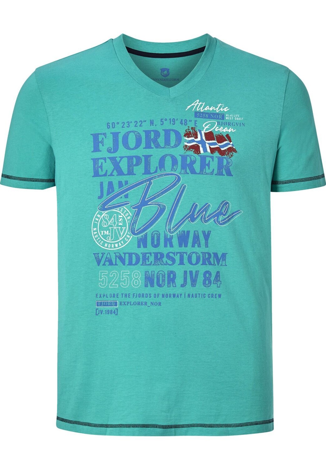 Футболка НОРДГЕР JAN VANDERSTORM, зеленый 
Футболка НОРДГЕР JAN VANDERSTORM, зеленый