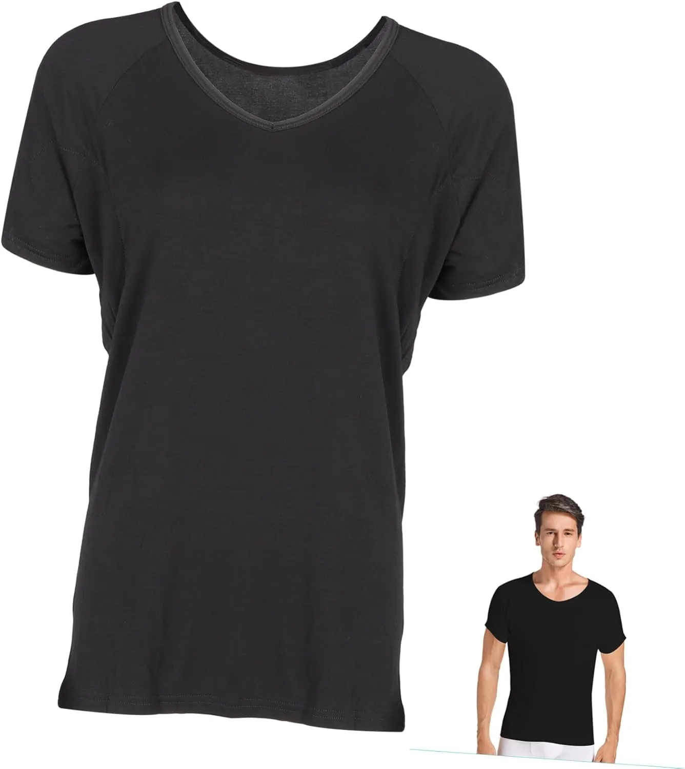 EXCEART мужская футболка с коротким рукавом и подмышечными вставками для бега и активного отдыха, черная
EXCEART мужская футболка с коротким рукавом и подмышечными вставками для бега и активного отдыха, черная