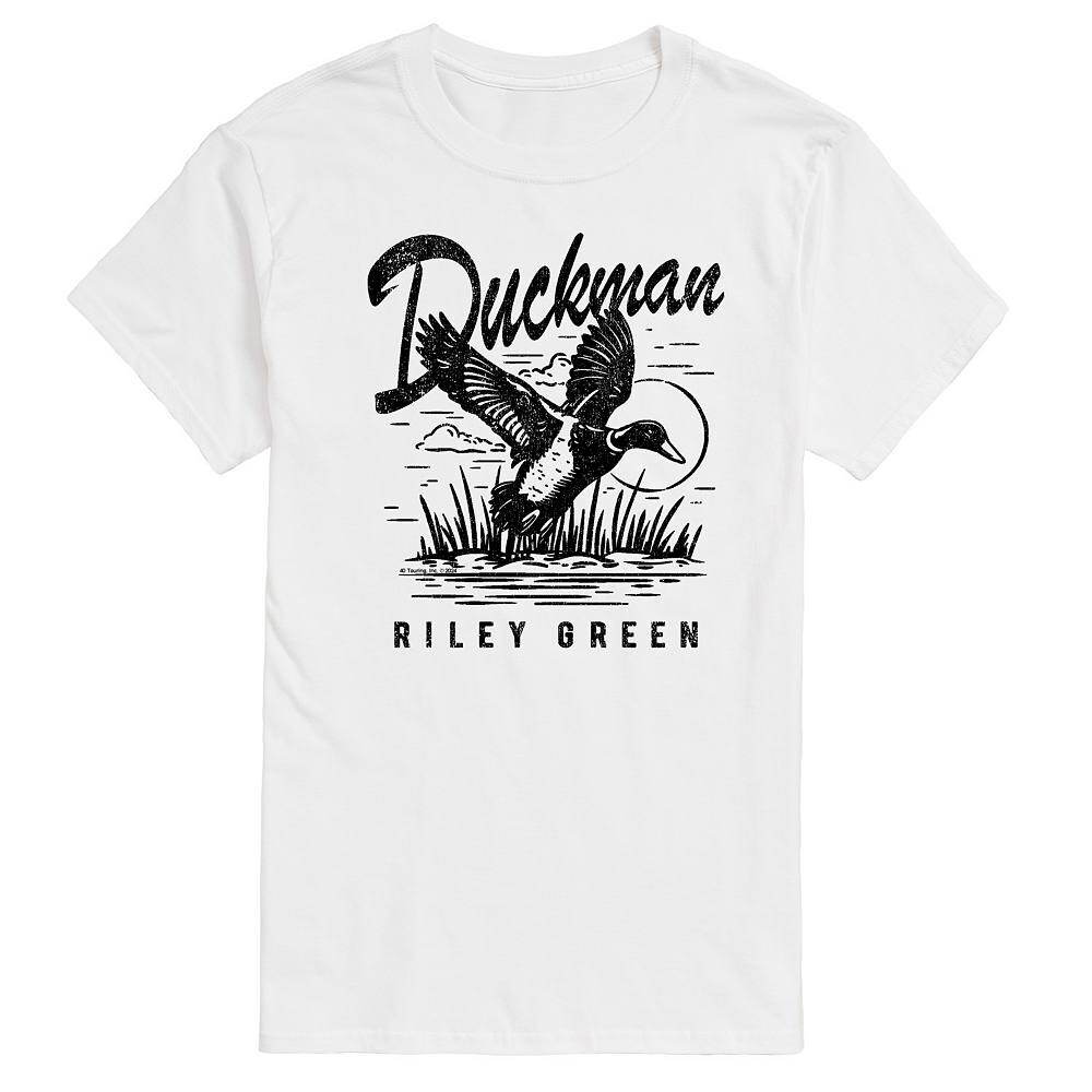 Мужская футболка с рисунком Riley Green Duckman Licensed Character, белый
Мужская футболка с рисунком Riley Green Duckman Licensed Character, белый