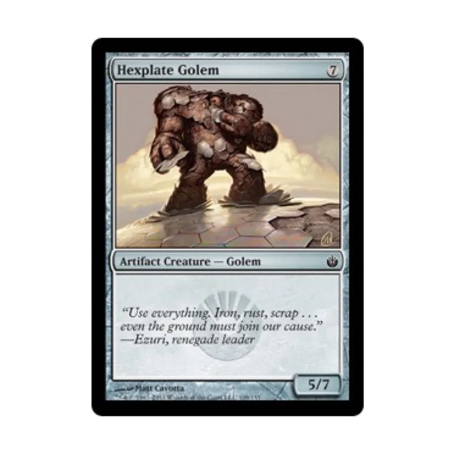 CCG Шестигранный голем (С) (Фольга), MTG - Mirrodin Besieged
CCG Шестигранный голем (С) (Фольга), MTG - Mirrodin Besieged