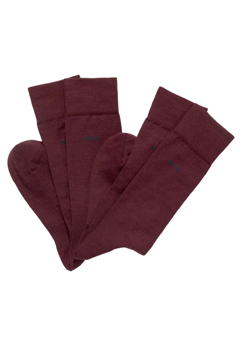 Носки BOSS "2P RS Uni WO" (2 шт. в упаковке), с вышитым логотипом бренда, цвет Dark_Red
Носки BOSS "2P RS Uni WO" (2 шт. в упаковке), с вышитым логотипом бренда, цвет Dark_Red