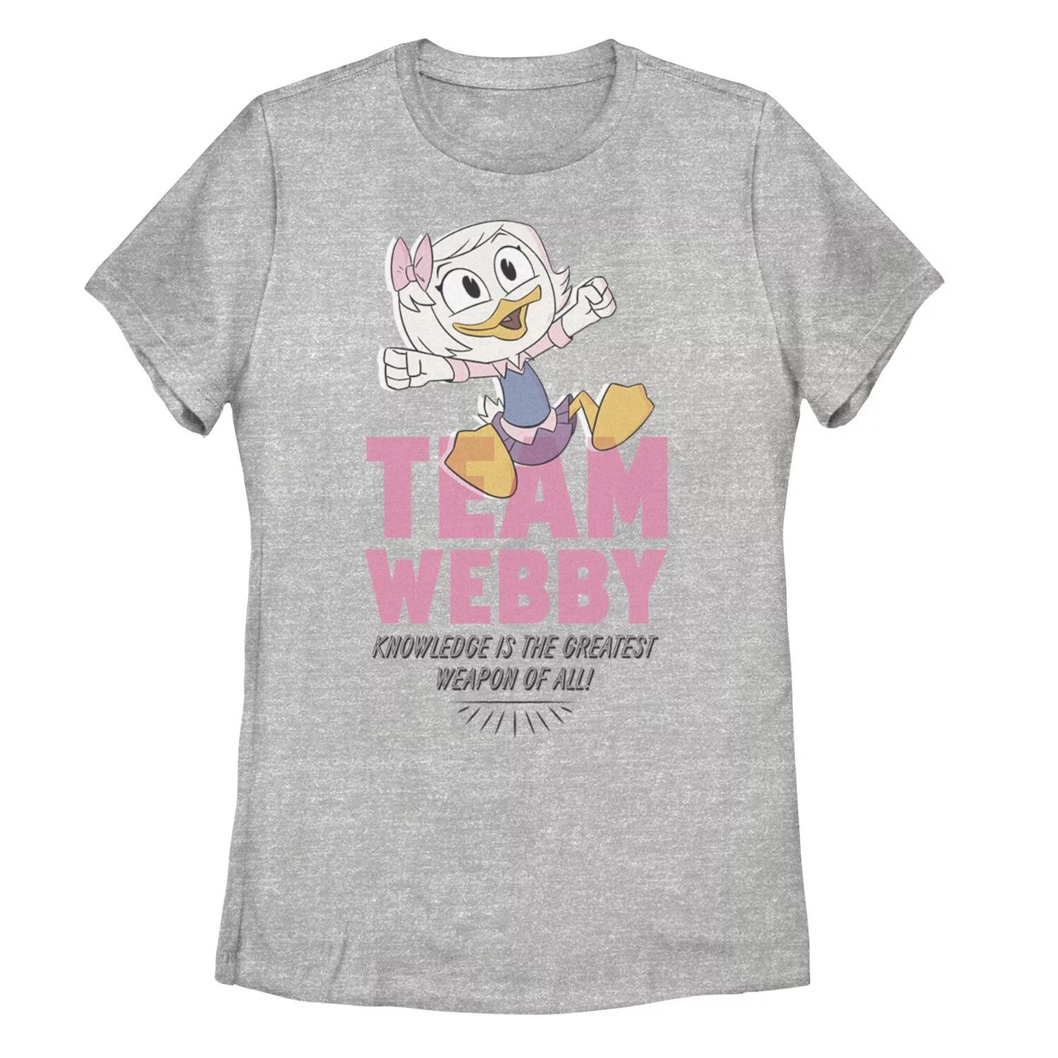 Футболка Уэбби «Знания — величайшее оружие» для юниоров Disney DuckTales Team Webby Licensed Character
Футболка Уэбби «Знания — величайшее оружие» для юниоров Disney DuckTales Team Webby Licensed Character