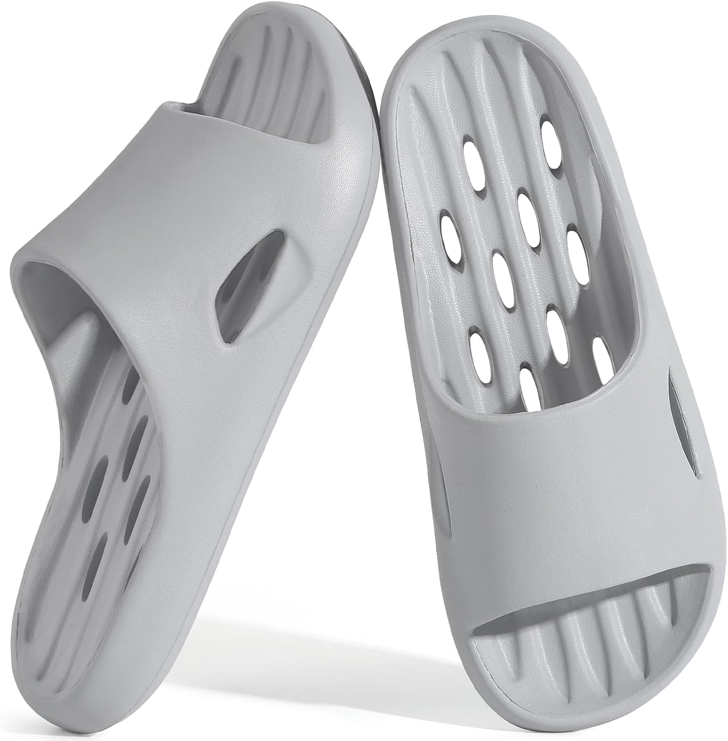 Мужские шлепанцы для душа с отверстиями, быстро сохнут, женские нескользящие домашние тапочки для спальни, бассейна, спа, гостей, колледжа, общежития Aoowoll, серый
Мужские шлепанцы для душа с отверстиями, быстро сохнут, женские нескользящие домашние тапочки для спальни, бассейна, спа, гостей, колледжа, общежития Aoowoll, серый