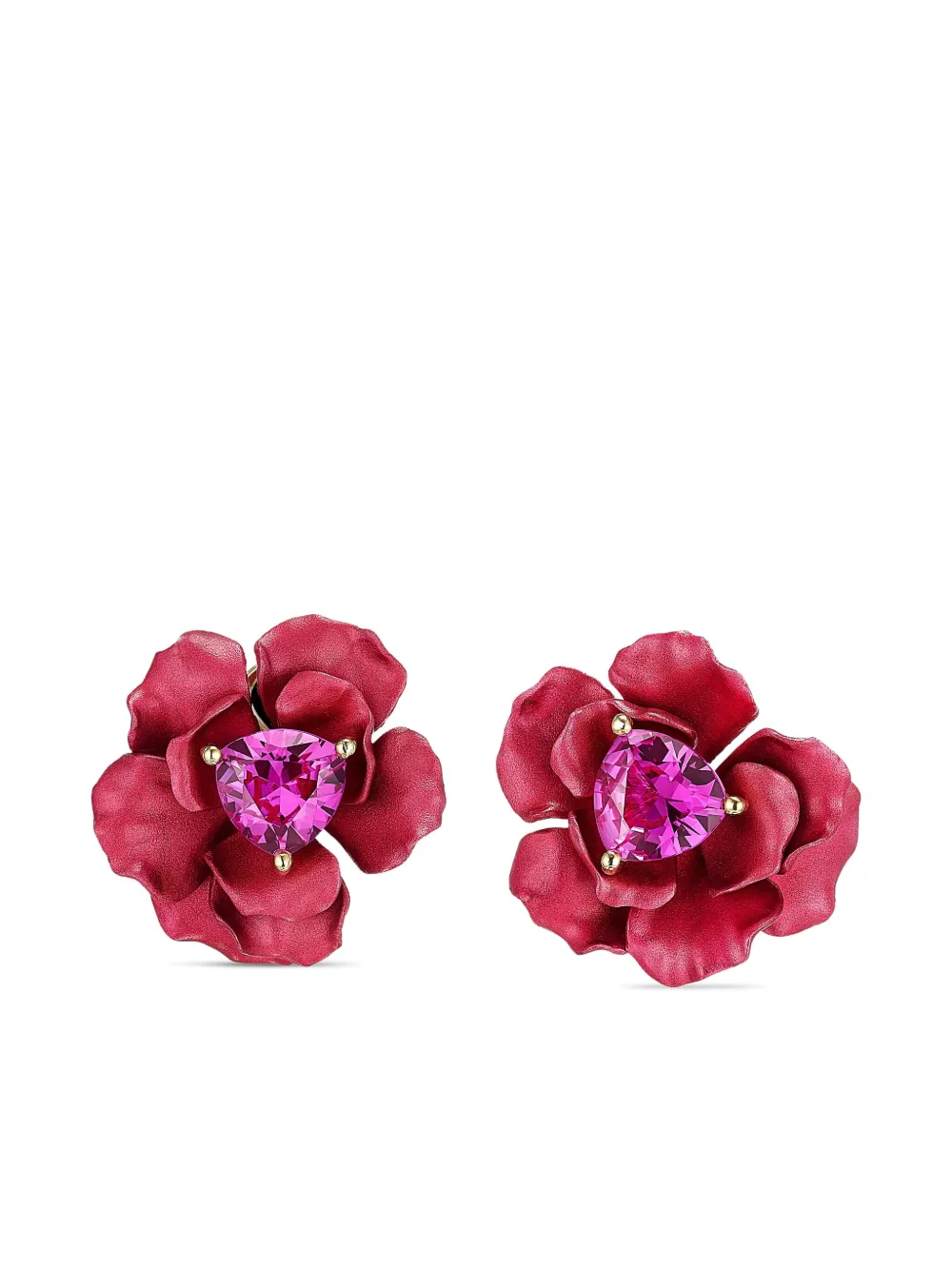 Позолоченные серьги-клипсы Rose с сапфирами Anabela Chan, красный
Позолоченные серьги-клипсы Rose с сапфирами Anabela Chan, красный