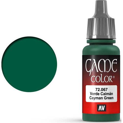 Миниатюра Vallejo Vallejo Game Color: Cayman Green (17ml)
Миниатюра Vallejo Vallejo Game Color: Cayman Green (17ml)