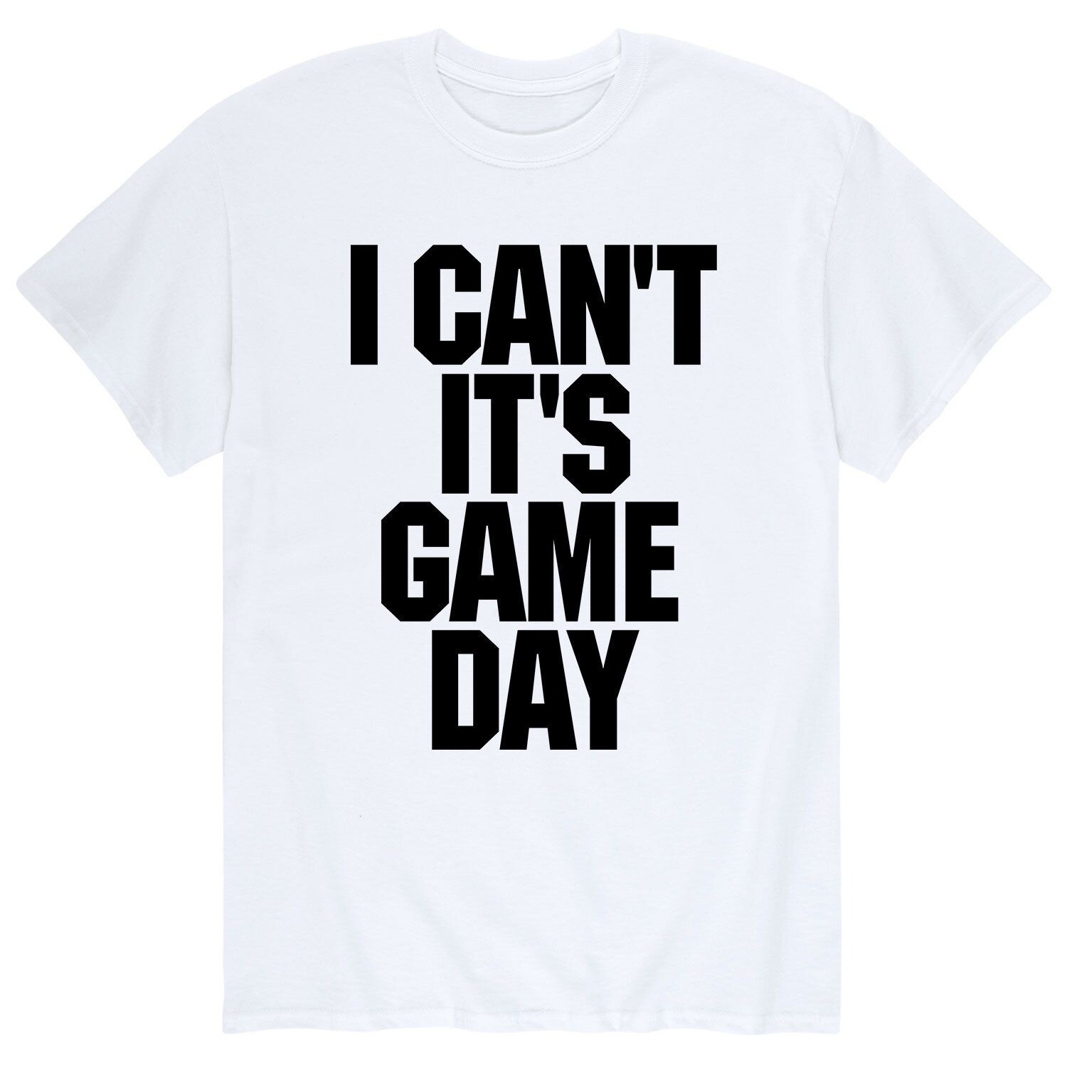 Мужская футболка I Can’t It’s Gameday Licensed Character
Мужская футболка I Can’t It’s Gameday Licensed Character