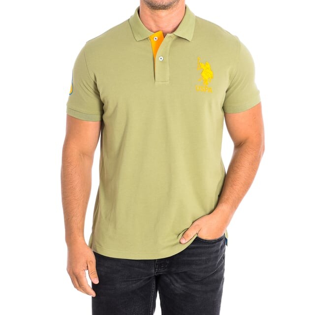 Поло Korycbad с короткими рукавами и контрастным воротником с лацканами 64779 мужское U.S. Polo Assn, зеленый
Поло Korycbad с короткими рукавами и контрастным воротником с лацканами 64779 мужское U.S. Polo Assn, зеленый