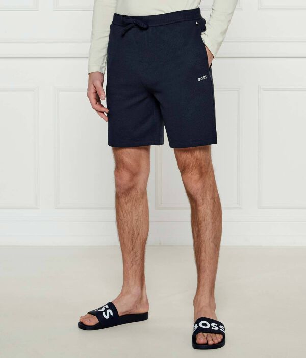 Шорты мужские Boss повседневные трикотажные на кулиске, синий
Шорты мужские Boss повседневные трикотажные на кулиске, синий