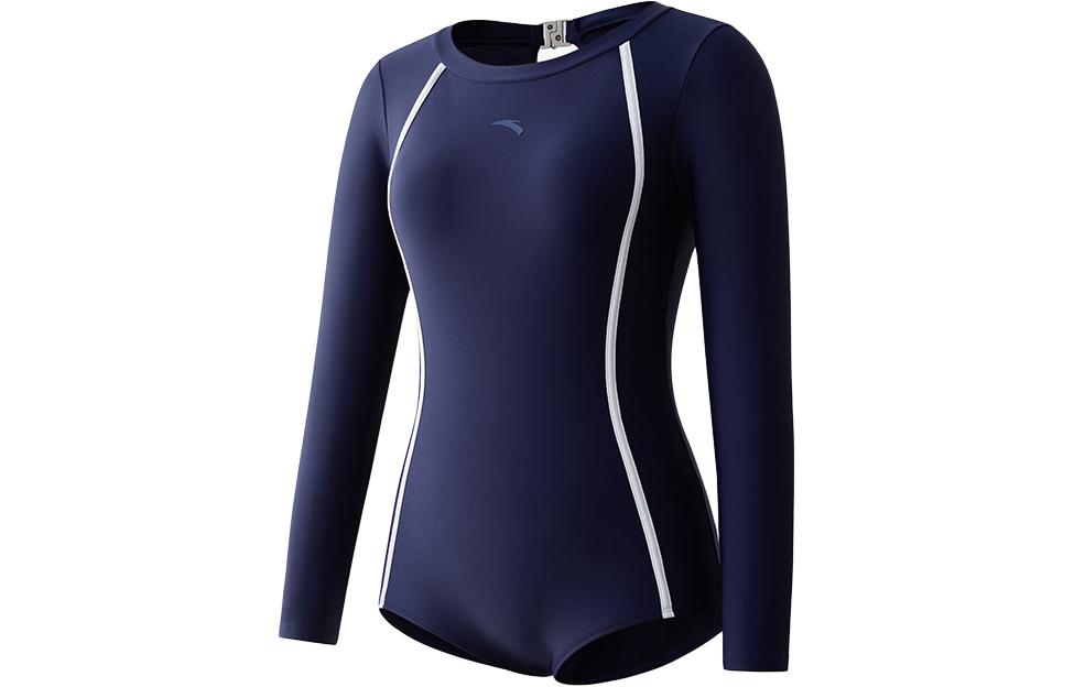 Купальник слитный женский темно-синий Anta One-piece
Купальник слитный женский темно-синий Anta One-piece