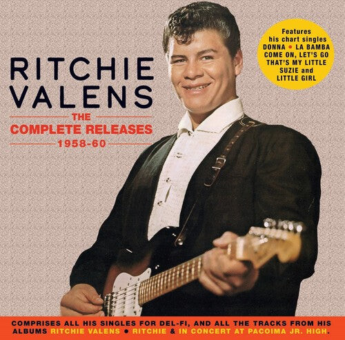 CD диск Valens, Ritchie: The Complete Releases 1958-60
CD диск Valens, Ritchie: The Complete Releases 1958-60