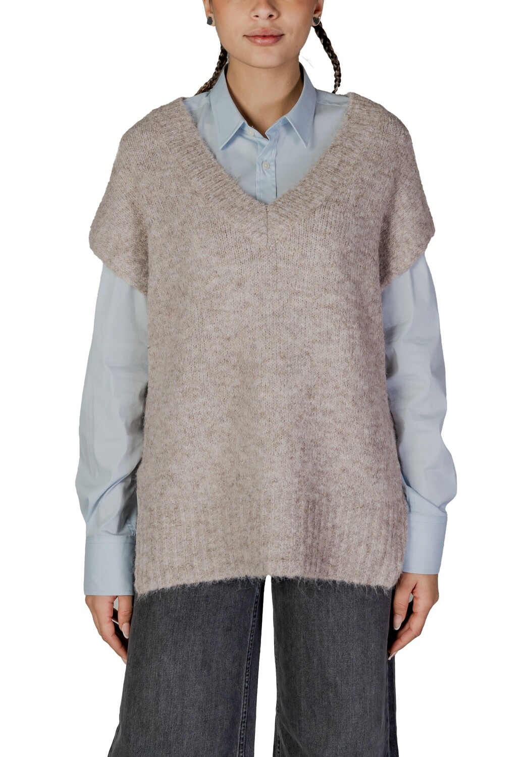 Жилетка Vero Moda однотонная, бежевый
Жилетка Vero Moda однотонная, бежевый