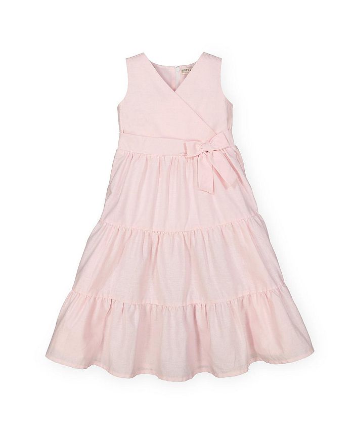 Детское платье с запахом и ярусами - для девочек Hope & Henry, розовый
Детское платье с запахом и ярусами - для девочек Hope & Henry, розовый
