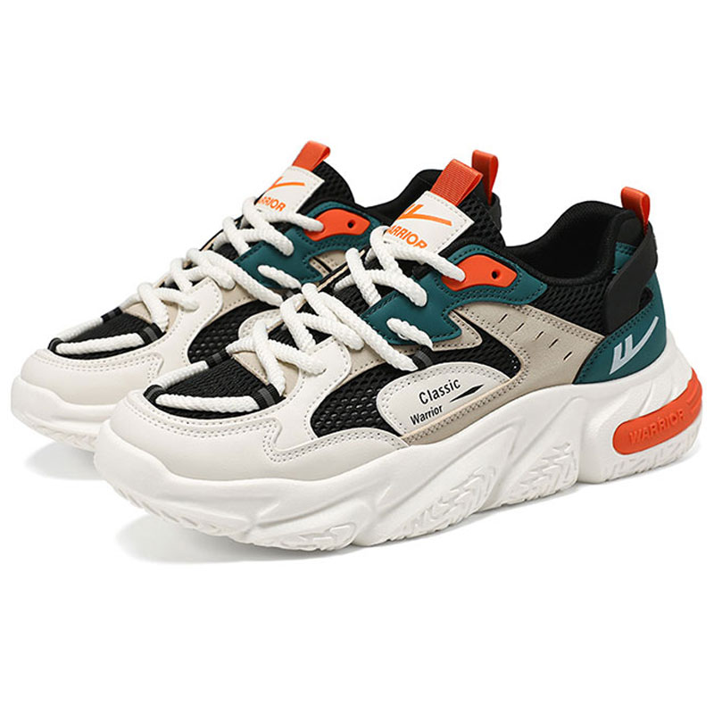 WARRIOR Повседневные утепленные кроссовки на платформе с защитой от истирания без подкладки Unisex Beige Black Orange, цвет Beige Black Orange (Breathable Unlined Mesh)
WARRIOR Повседневные утепленные кроссовки на платформе с защитой от истирания без подкладки Unisex Beige Black Orange, цвет Beige Black Orange (Breathable Unlined Mesh)