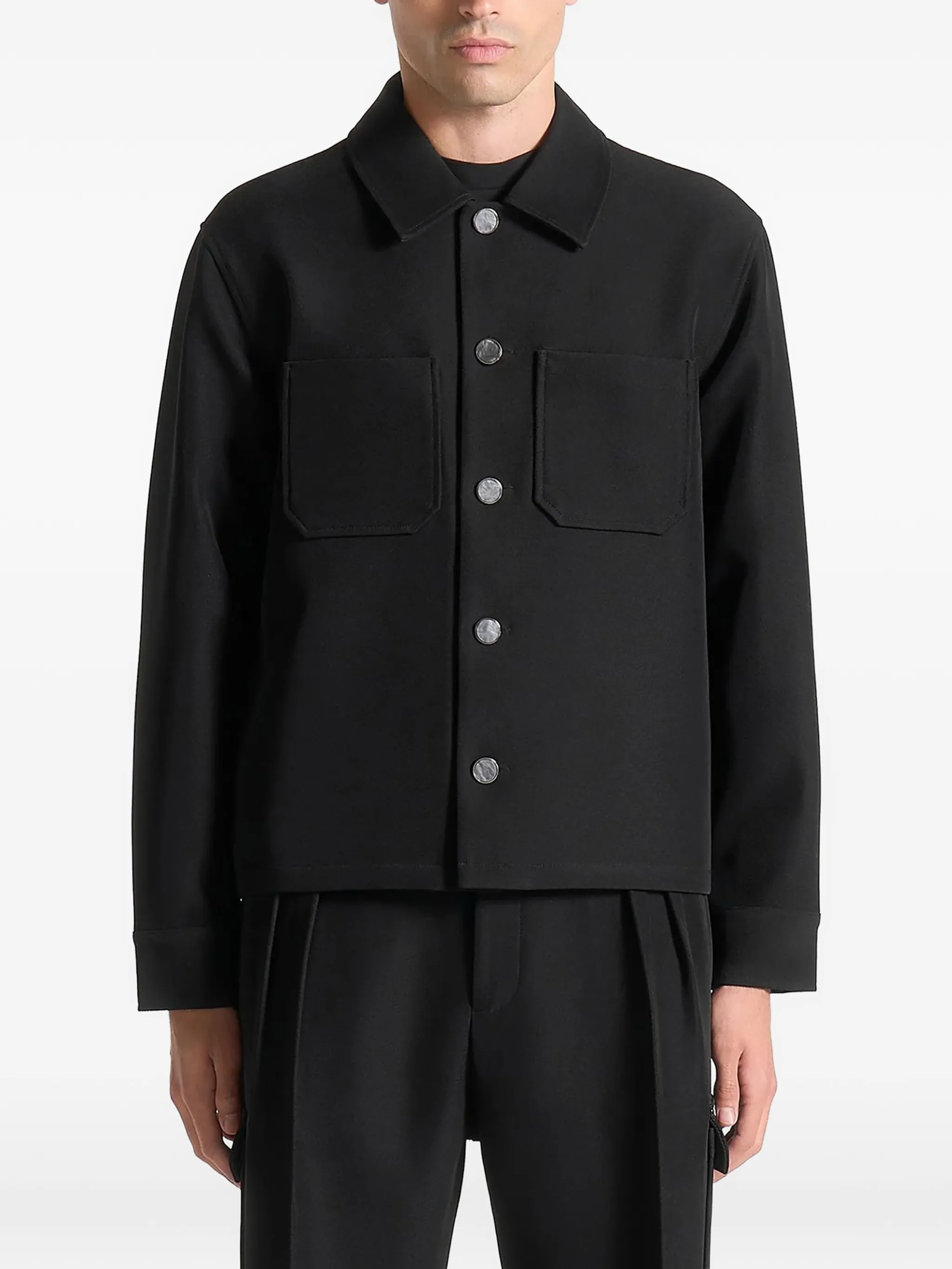 Рубашка Benoit с карманом Manière De Voir, черный
Рубашка Benoit с карманом Manière De Voir, черный