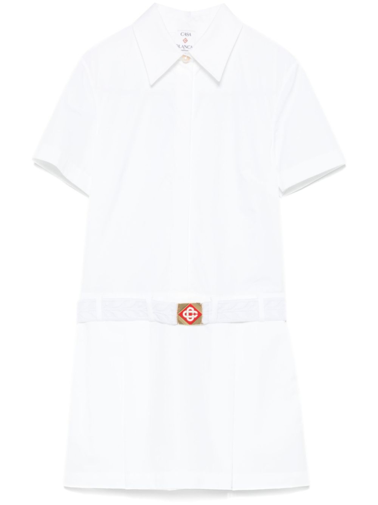 Casablanca платье мини со складками, белый
Casablanca платье мини со складками, белый