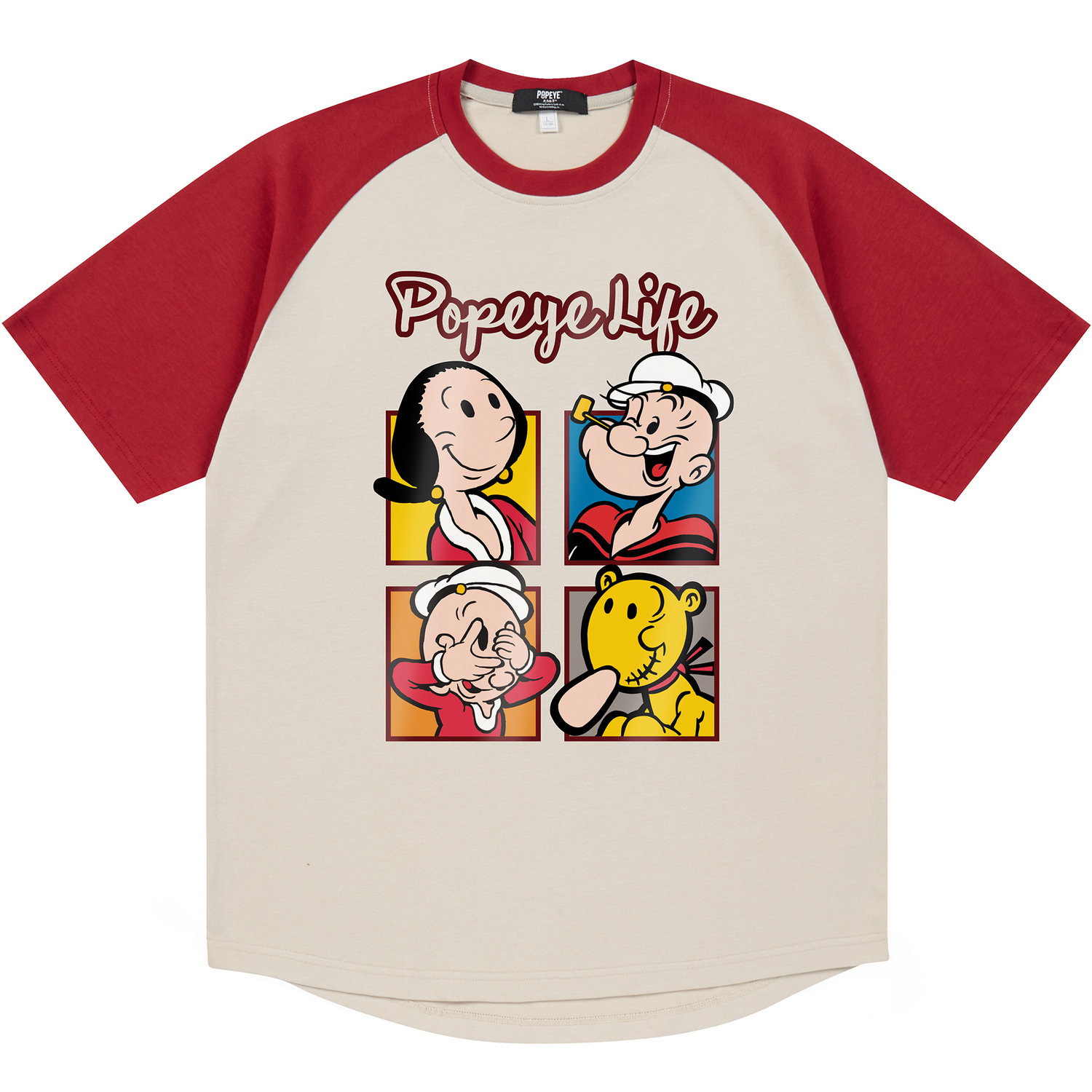 Футболка унисекс POPEYE, абрикосово-голубая
Футболка унисекс POPEYE, абрикосово-голубая