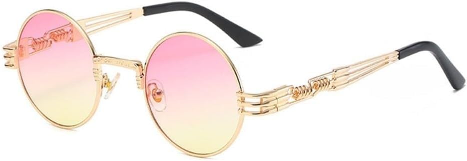 Винтажные круглые солнцезащитные очки в стиле стимпанк для женщин и мужчин, золотистые очки-очки в стиле стимпанк, прозрачные очки с защитой от УФ-излучения UV400 LXLHWN, 18
Винтажные круглые солнцезащитные очки в стиле стимпанк для женщин и мужчин, золотистые очки-очки в стиле стимпанк, прозрачные очки с защитой от УФ-излучения UV400 LXLHWN, 18