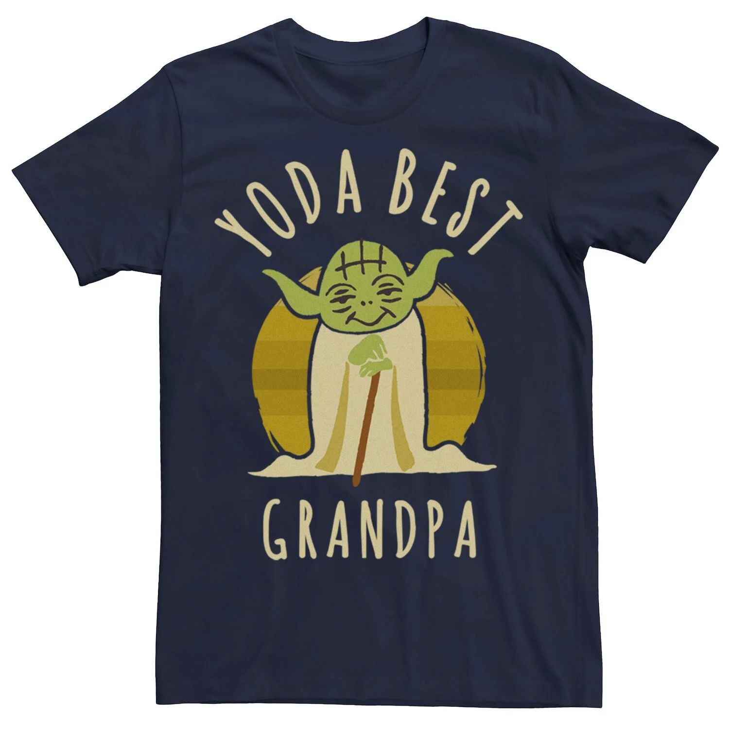 Мужская футболка Yoda Best Grandpa с рисунком Йоды из «Звездных войн» Star Wars, черный
Мужская футболка Yoda Best Grandpa с рисунком Йоды из «Звездных войн» Star Wars, черный