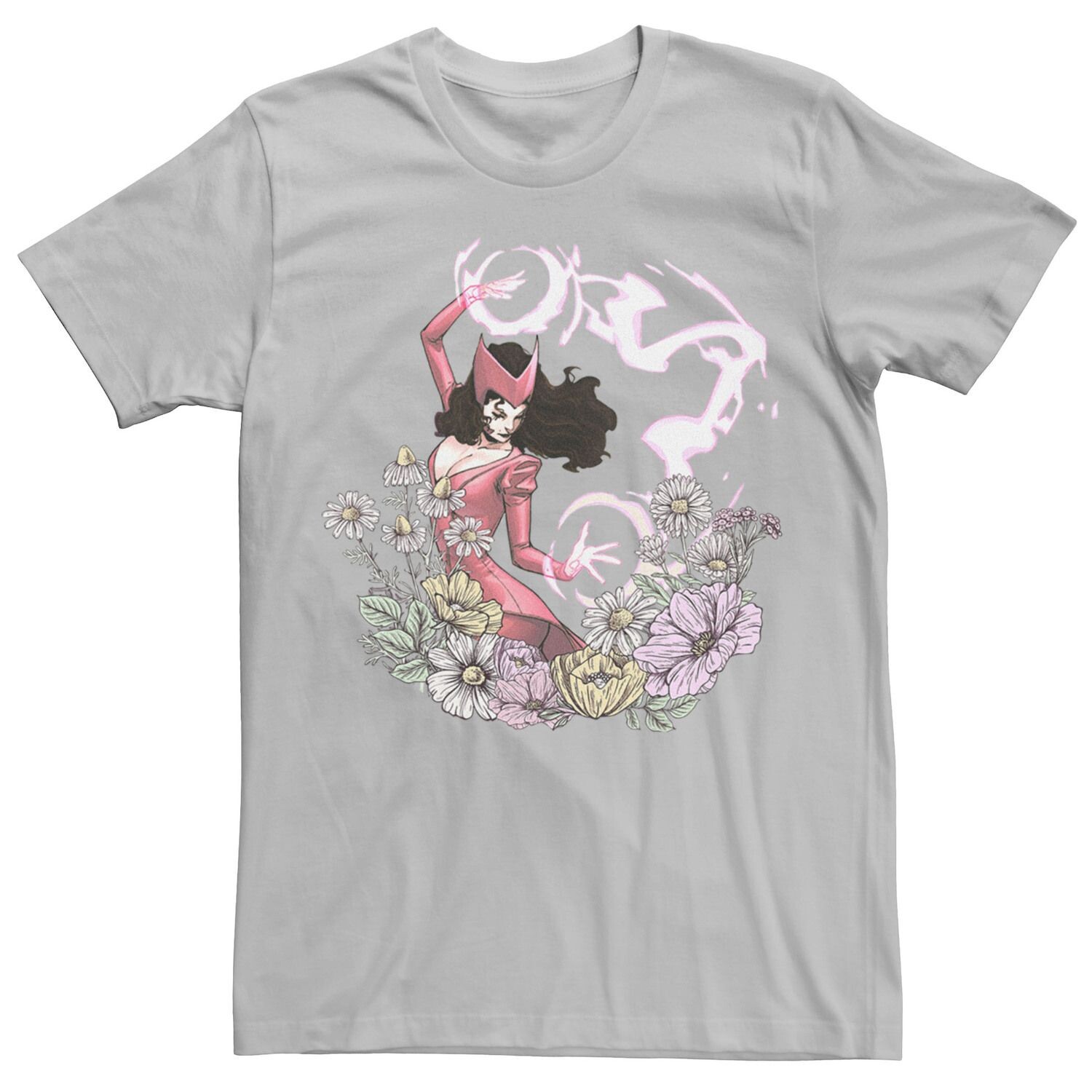 Мужская футболка Marvel с цветочным принтом Scarlet Portrait Licensed Character
Мужская футболка Marvel с цветочным принтом Scarlet Portrait Licensed Character