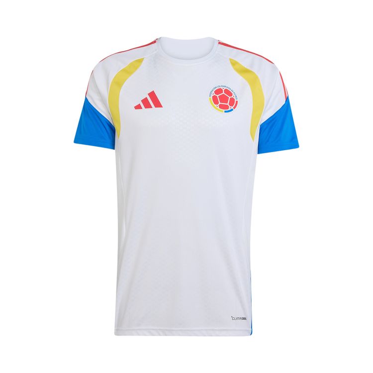 Тренировочная футболка Adidas Colombia 26 Tiro, белый
Тренировочная футболка Adidas Colombia 26 Tiro, белый