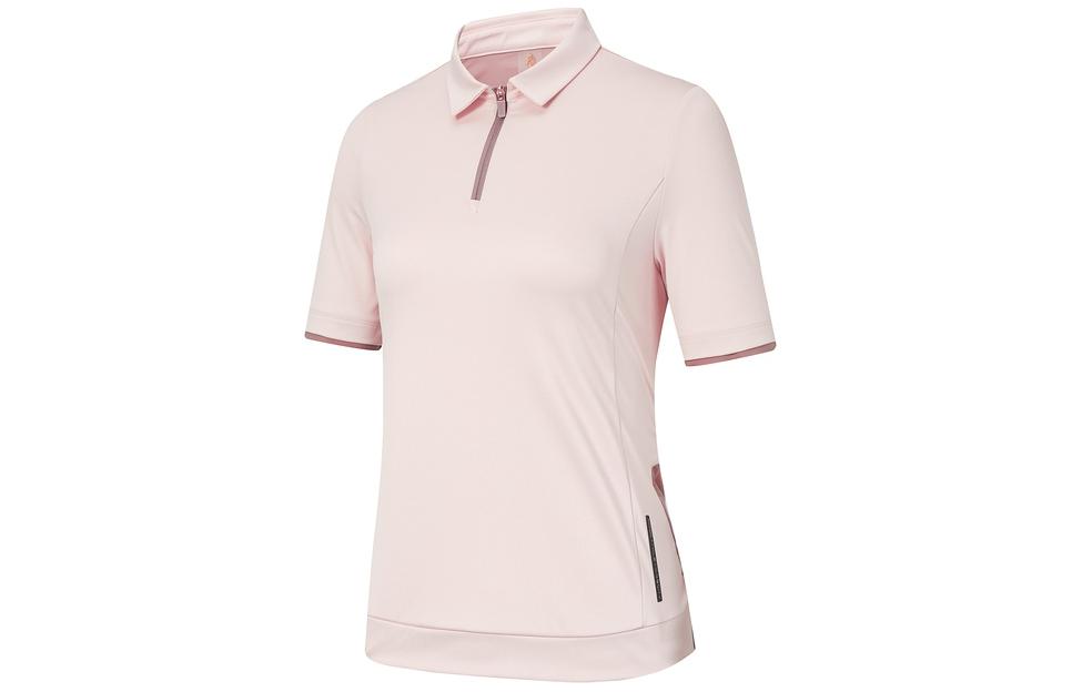 Rapido Женская рубашка поло, розовая, с воротником-стойкой, прямого кроя
Rapido Женская рубашка поло, розовая, с воротником-стойкой, прямого кроя