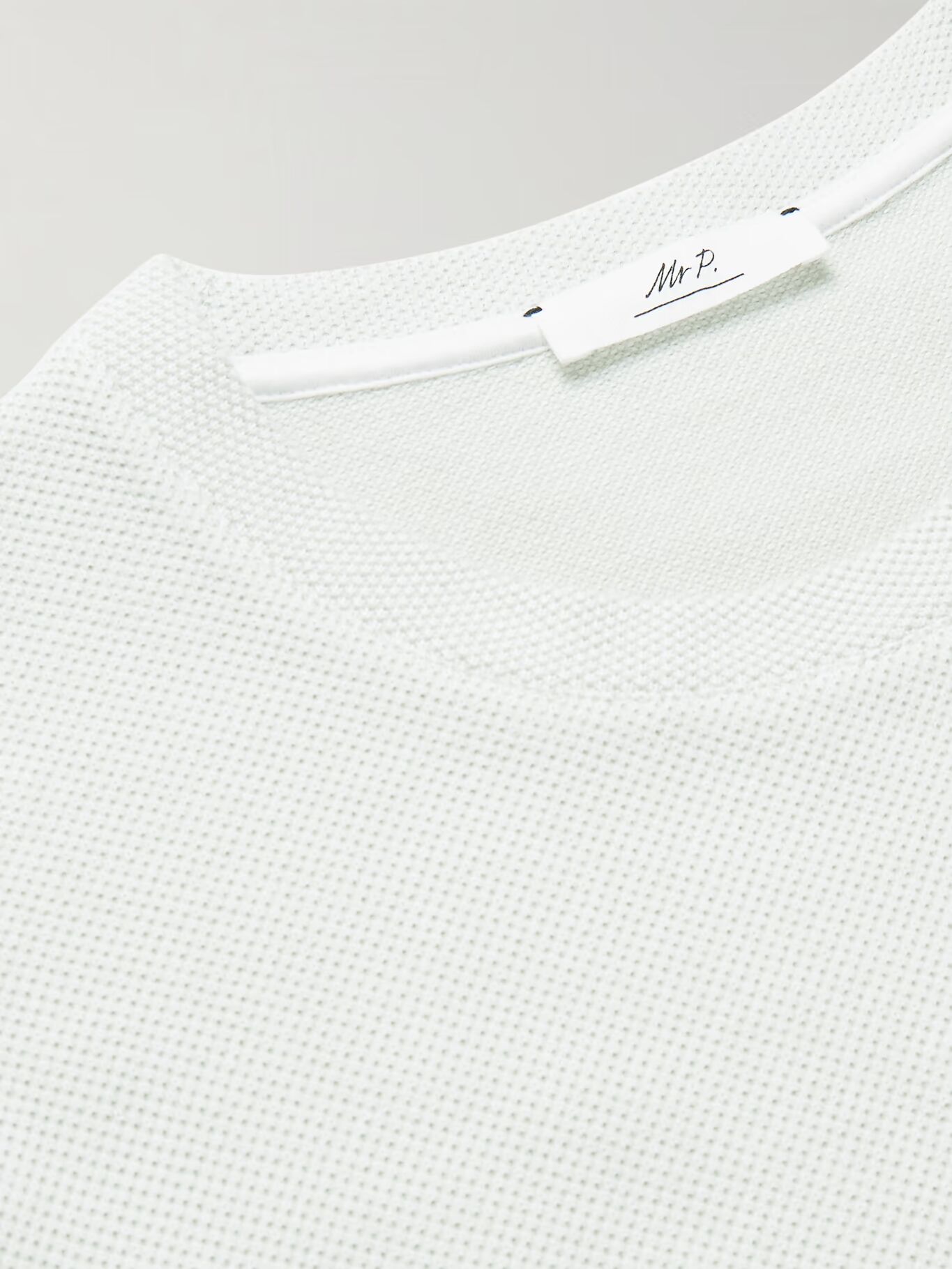 Футболка из органического хлопка-пике MR P., зеленый 
Футболка из органического хлопка-пике MR P., зеленый