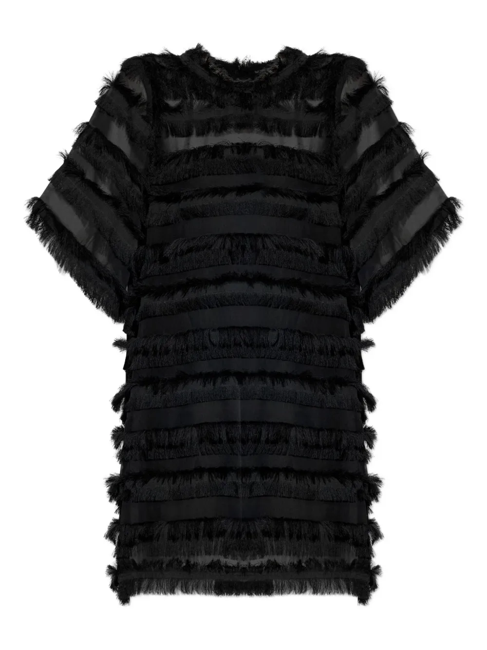 Прозрачное мини-платье Lipona с бахромой MUNTHE, черный
Прозрачное мини-платье Lipona с бахромой MUNTHE, черный