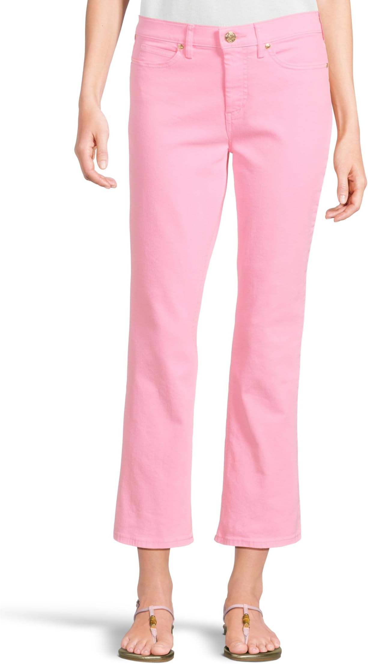 Брюки Lilly Pulitzer Annet High-Rise Crop Flare, Rousseau Pink
Брюки Lilly Pulitzer Annet High-Rise Crop Flare, Rousseau Pink