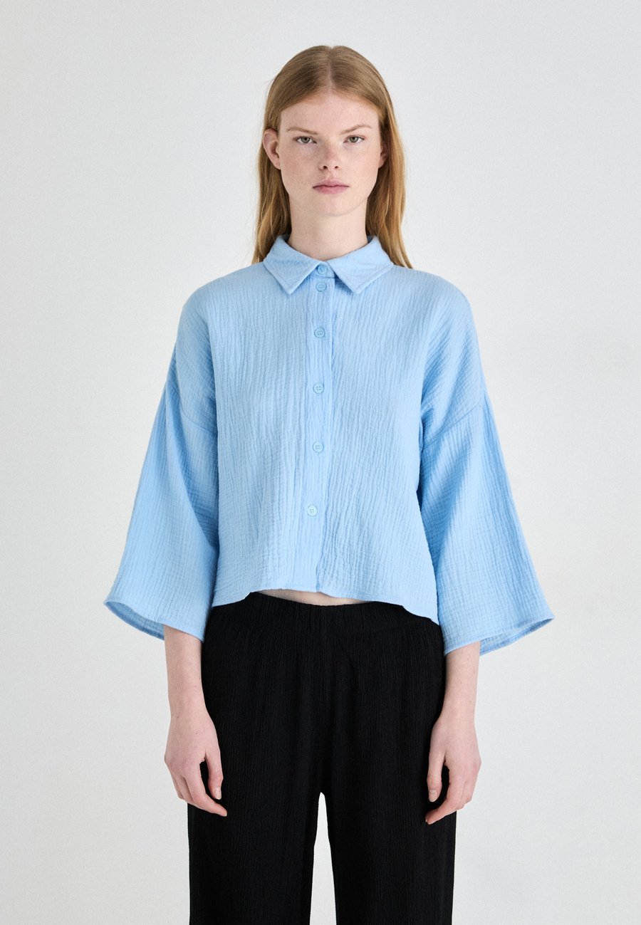 Блуза Vero Moda VMNATALI CROP SHIRT, Airy Blue/Light Blue
Блуза Vero Moda VMNATALI CROP SHIRT, Airy Blue/Light Blue