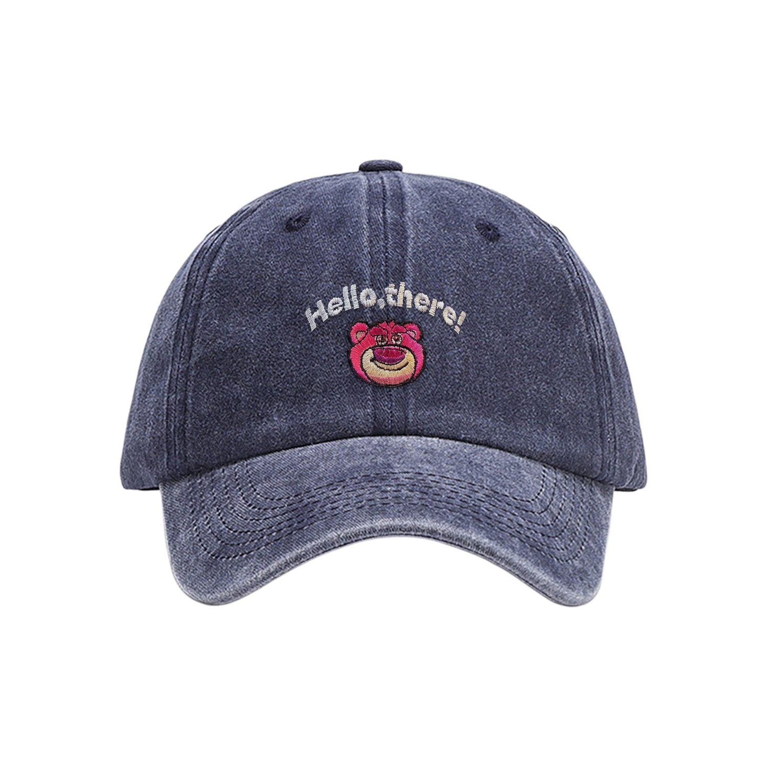 Disney Бейсболка хлопковая унисекс серии Strawberry Bear, Navy Blue
Disney Бейсболка хлопковая унисекс серии Strawberry Bear, Navy Blue