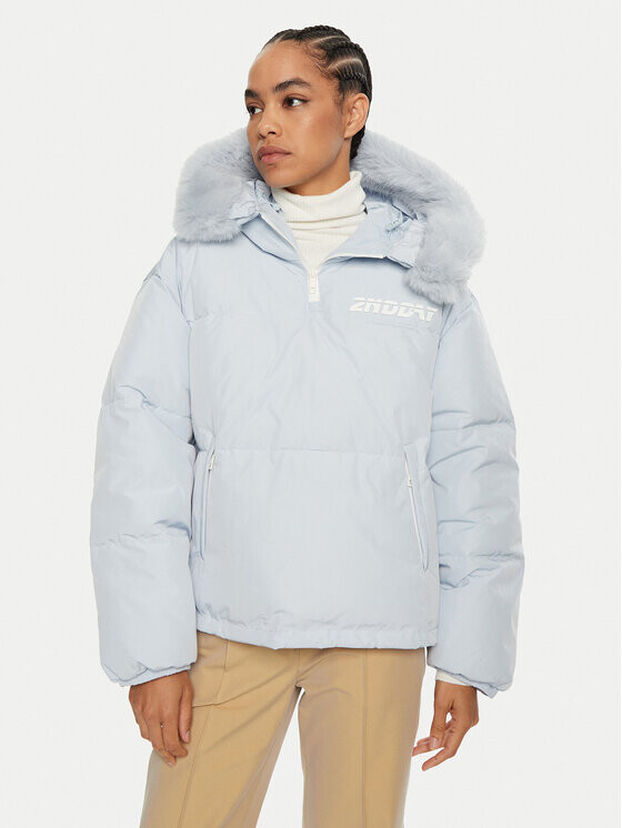 Пуховик стандартного кроя 2Ndday, синий 
Пуховик стандартного кроя 2Ndday, синий