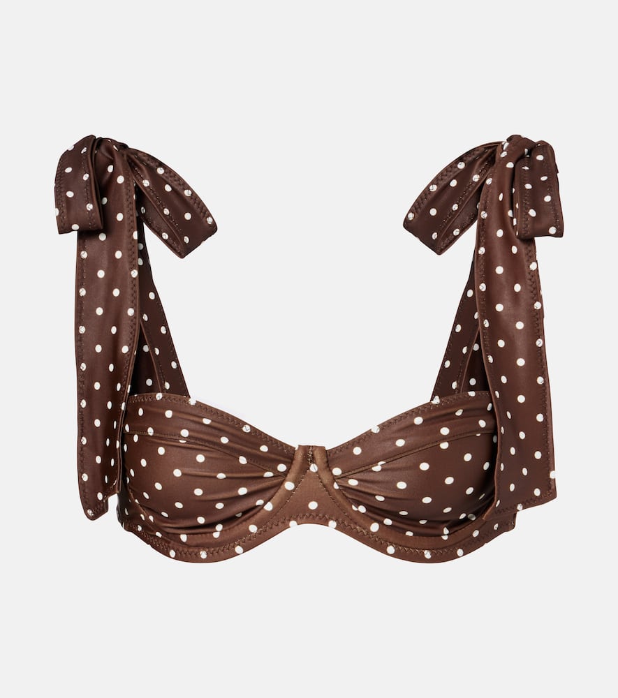 Женский бикини-топ в горошек Same, Brown Polka Dot
Женский бикини-топ в горошек Same, Brown Polka Dot